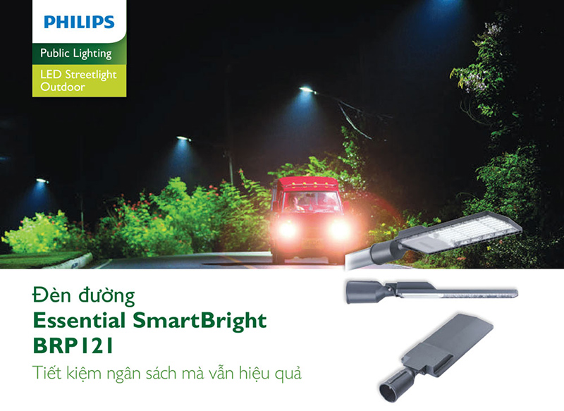 đèn đường philips BRP121 led philips