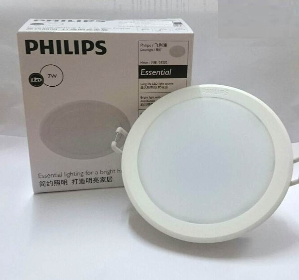 đ&egrave;n led &acirc;m trần messon 9w
