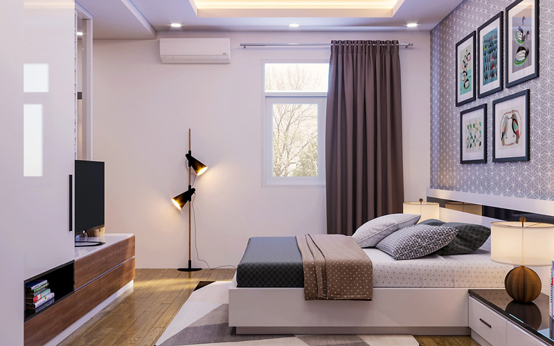 đèn led chiếu sáng phòng ngủ