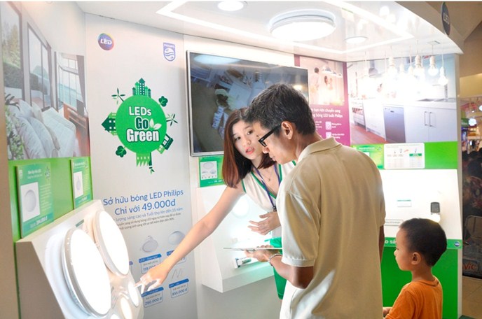 chương tr&igrave;nh led go green