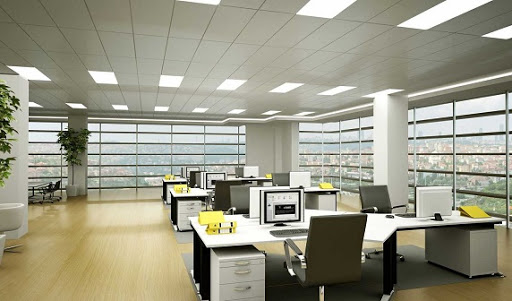 đ&egrave;n led panel chiếu s&aacute;ng cho văn ph&ograve;ng l&agrave;m việc