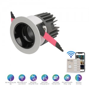 Đèn Led Downlight đổi màu Rạng Đông 80/12W (A18)