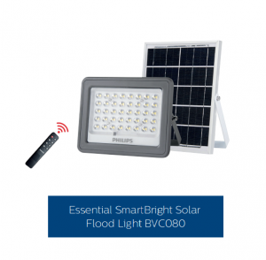 Đèn pha led năng lượng mặt trời BVC080 LED9 Philips