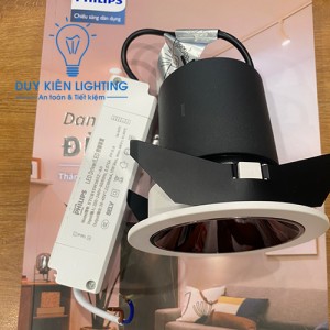 Đèn led âm trần RS051B LED8 D75 Dimmable Spotlight Philips