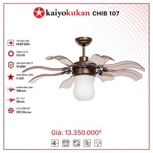 Quạt trần trang trí Kaiyokukan CHIB107